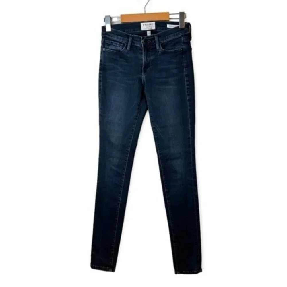 FRAME Black  Le Skinny de Jeanne in Manor Avenue 25